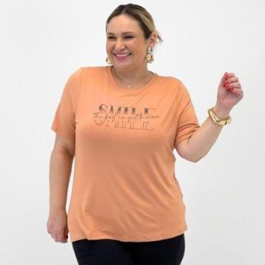 Imagem de Blusa Secret Glam Manga Curta Plus Size Feminina-Feminino