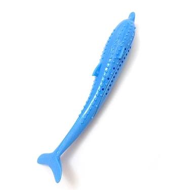Imagem de Brinquedo de Silicone Catnip Escova Dentes para Gato Limpeza Bastão Molar Mordiscar Golfinhos Engraçado Uso Diário Fácil Usar Conveniente Alto Nível Alta Durabilidade Ótima Ferramenta Casa