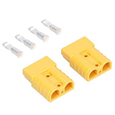 Imagem de Garosa Conector de Bateria 50A Kit de Plugue de Desconexão Rápida, Terminais de Cobre Banhados a Prata Com Caixa de Policarbonato para Aplicações de Alta Temperatura Em Barcos, Caminhões, (#12)