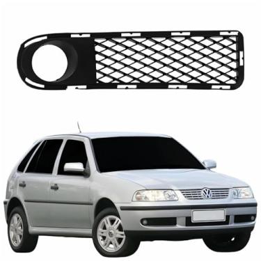 Imagem de Grade Parachoque Vw Gol G3 1999 2000 2001 2002 2003 Fase 1 Com Furo Lado Direito Passageiro