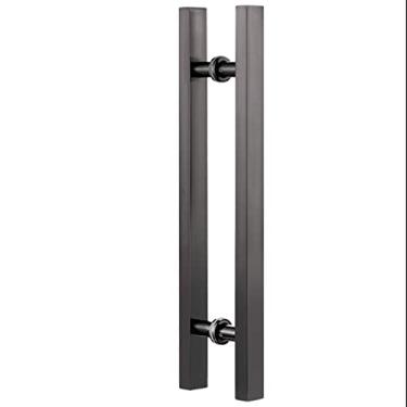 Imagem de Puxador de porta traseira com design (ouro # 1 comprimento 80 cm)) (preto # 2 comprimento 80 cm)) (preto # 2 comprimento 80 cm))