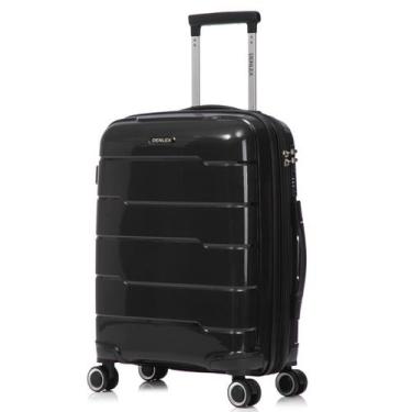 Imagem de Mala de Bordo 10kg Viagem Zíper Expansível em Polipropileno Rodinhas 3