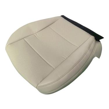 Imagem de Prefer Warehouse Capa de assento de couro perfurado Tan | Compatível com Subaru Outback 2015-2017 e Legacy 2015-2019 - Serve para assentos aquecidos e A/C (bronzeado, parte inferior do passageiro)