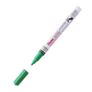 Imagem de Marcador Permanente Paint Marker Pentel Ponta Fina 2.9mm Cor:Green, Gr