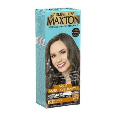 Imagem de Tintura Maxton 6.1 Louro Cinza Escuro - 100ml