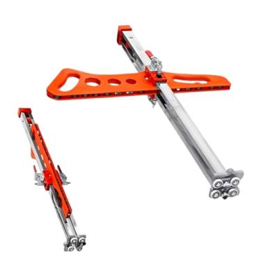 Imagem de Ferramenta de corte de drywall, ferramenta de corte de drywall dobrável, ferramenta de corte de drywall de posicionamento duplo de 23 rodas para parede, construção, decoração