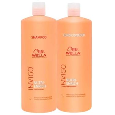 Imagem de KIT WELLA INVIGO NUTRI-ENRICH SH 1L + COND 1L