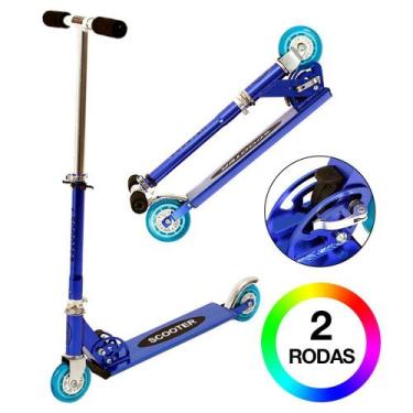 Imagem de Patinete Infantil Meninos de Duas Rodas Azul Dm Radical