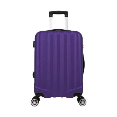 Imagem de Mala de Bordo ABS 4 Rodas Action Fortt Roxa - MAB02-RX