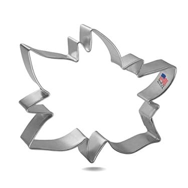 Imagem de Foose Poinsettia Cookie Cutter 3.5 Inch -Tin Plated Steel Cookie Cutters - Poinsettia Cookie Mold