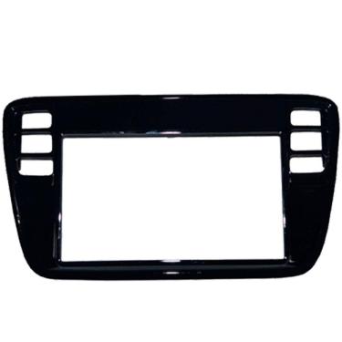 Imagem de Moldura Painel 2 Din Dvd Volkswagen Vw Up 2014 à 2017 Expex Tsi Black Piano