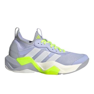 Imagem de adidas Tênis esportivo feminino Rapidmove Advance 2, Tom violeta/cinza traço/limão lúcido, 40