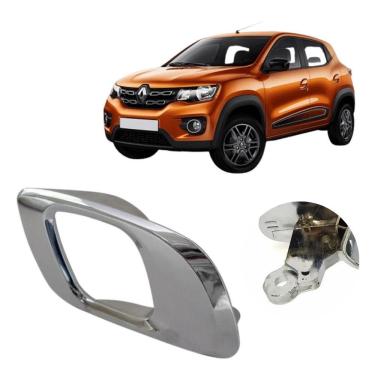 Imagem de Maçaneta Interna Gatilho Cromado Direito Kwid Após 2017