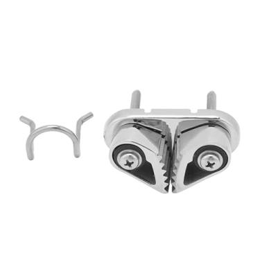 Imagem de GTIANHE-TAN Grampo de linha de arame, grampo de came marítimo, aço inoxidável 316, anel de ancoragem, âncora, grampo de vela para corda de 3 a 12 mm