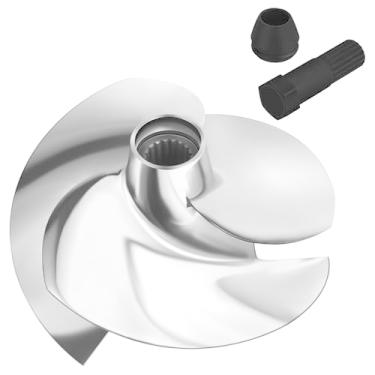 Imagem de MiBarco Kit de impulsor de jet ski para Sea-Doo Spark 900 ACE, Spark 900 HO ACE, Spark TRIXX 2014-Novo ajuste Solas SK-CD-12/17 Impulsor de 140 mm com anel de desgaste de plástico, ferramenta de
