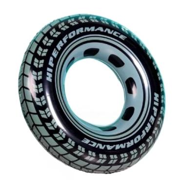 Imagem de Boia Pneu Inflável Redonda para Piscina e Praia em PVC Resistente – Boia Circular Grande Verão 70 80 90 120cm(90)