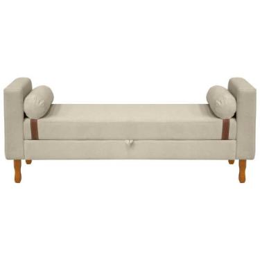 Imagem de Recamier Sapateira Baú Pietro Cama Queen Size 160cm Bouclê - SOFA STOR