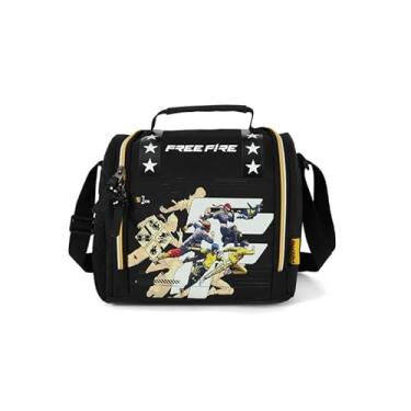 Imagem de Lancheira Masculina Térmica Free Fire Preto Luxcel La49786ff