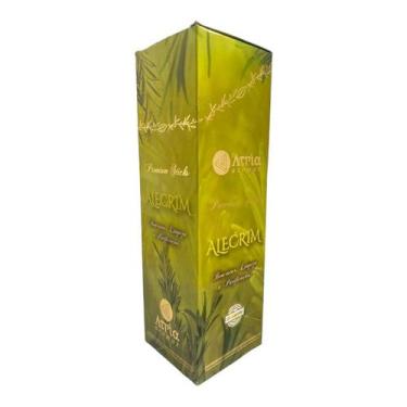 Imagem de Incenso Indiano Alecrim Atria 0% Carvão 25 Cxs Com 8 Varetas - Lua Mís