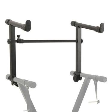 Imagem de Prateleira P/Estante Apoio Suporte X Piano Teclado Case Djs - Aj Som A