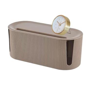 Imagem de de de tomadas elétricas, caixa organizadora de fios de mesa, Caixa de armazenamento de fio de suporte de de carregador, Caixa de gerenciamento de s Recipiente de s para sala de reuniões