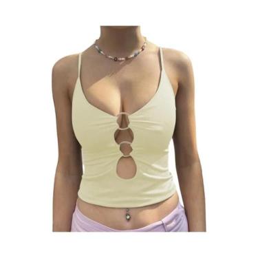 Imagem de Regata Preta Feminina Para Festas, Baladas, Moda Urbana E Férias Hawth