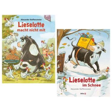 Imagem de Coleção vaca mimosa - 2 vol (alemão): lieselotte macht nicht mit + lie