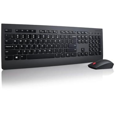 Imagem de Teclado e mouse Lenovo Professional sem fio Português (Brasil) - 4X30H56832