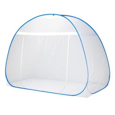 Imagem de Rede Mosquiteiro para Cama e Área Externa, Cabana Protetora para Varanda e Jardim, Tela Respirável para Proteção Contra Insetos