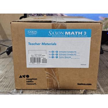 Imagem de Saxon Math 3: Teacher Materials [Unknown Binding] SAXON PUBLISHERS