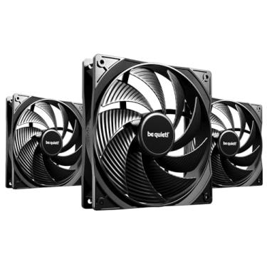 Imagem de Kit com 3x Fans/Ventoinha be quiet! PURE WINGS 3 120mm, PWM, HIGH SPEED, Branco - Silencioso e Alto desempenho - BL138