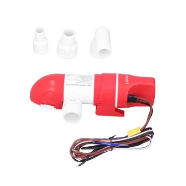 Imagem de Generic Bomba Elétrica de Esgoto Com Detecção de água 1100GPH/4160LPH Rotação de 360° para Cascos, Tanques de Isca e Piscinas