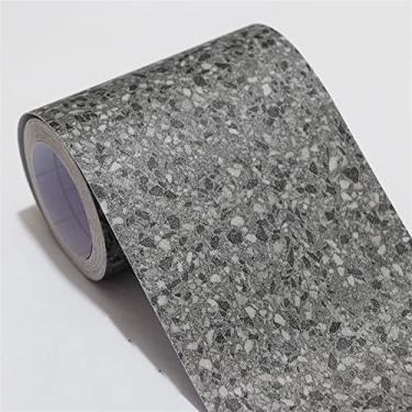 Imagem de GQQGSHOP Faixa autoadesiva de borda de parede de 5 m, decoração de borda de parede de borda de parede, borda de teto moldura de porta decoração de interiores (I, 20 cm (L) x 5 m (C))