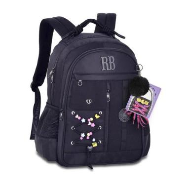 Imagem de Mochila Escolar Rebecca Bonbon Miçangas Coleção 2026 Original Clio, Pr