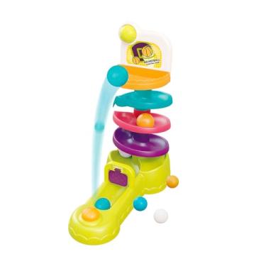 Imagem de Life Jogo de Basquete Infantil Arremesso - Mini Cesta Divertida para Crianças Brincarem em Casa - Modelo 6939 - Desenvolvimento de Coordenação Motora