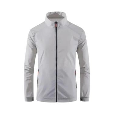 Imagem de Jaqueta Esportiva Masculina Respirável Impermeável Com Proteção UV Par