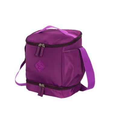 Imagem de Lancheira Fitness Sestini Lunch Roxo Cintilante