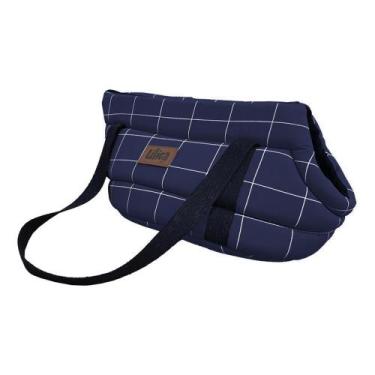 Imagem de Bolsa transporte aberta para pet cachorros cães e gatos Estilo Square 