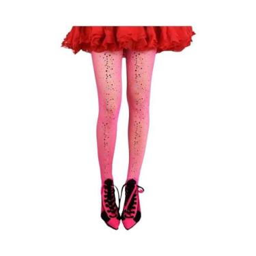 Imagem de Meias-calças De Rede Com Strass Para Mulheres, Sexy, Brilhantes, Trans