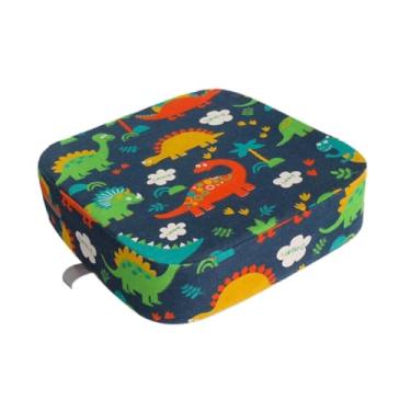 Imagem de MERIGLARE Assento de reforço da cadeira de jantar com tiras anti -cadeira de cadeira infantil, aumento do tapete de almofada para bebês para bebês restaurante