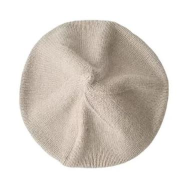 Imagem de Gorro De Tricô Unissex Para Bebê Estilo Pintor Chunky Ribbed Essencial