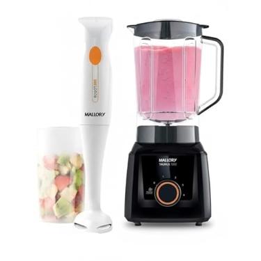 Imagem de Kit Liquidificador Mallory Taurus 1000 3,1l E Mixer Robot 300 com Copo Medidor Versátil (220, Volts)