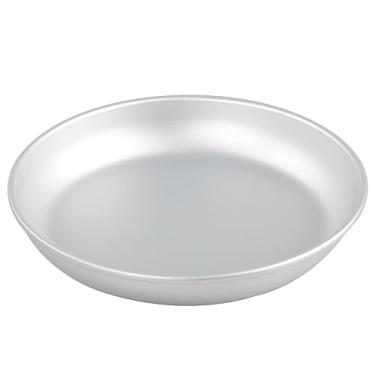 Imagem de Prato de Serviço Alimentos Placa Liga Alumínio Bandeja Petiscos e Sobremesas Armazenamento para Acampamento Preparo Diário Refeições Festas Casamentos Piqueniques Churrascos Cafés da Tarde