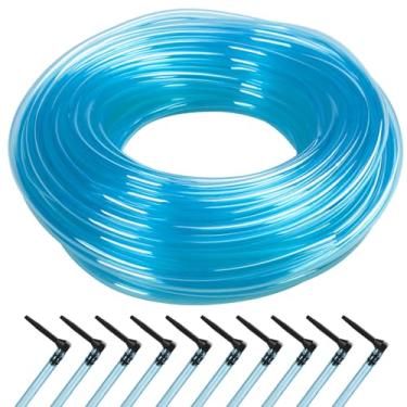 Imagem de Linha de tubulação para xarope de bordo de 3,5 m, tubo de vácuo de seiva de bordo, kit de rosqueamento de xarope de bordo com 10 peças de tubos de coleção de xarope de bordo, mangueira de linha de