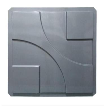 Imagem de Molde Forma De Gesso Cimento Plástico Abs Argo 38,5X38,5 - Ilove3d