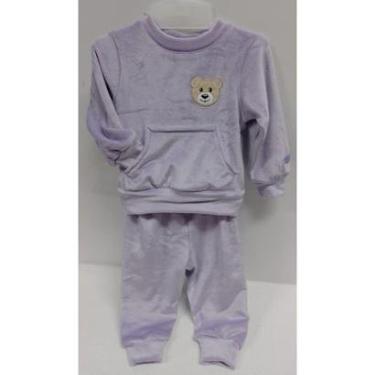 Imagem de Conjunto Plush Bordado Bebê Menina Inverno Lessa Kids B9297-Feminino