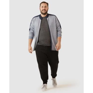 Imagem de Calça Básica Masculina Plus Size Jogger Em Moletom-Masculino