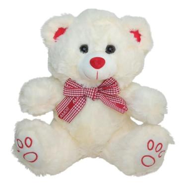 Imagem de Urso Lindo De Pelúcia Com Laço Amor Namorados