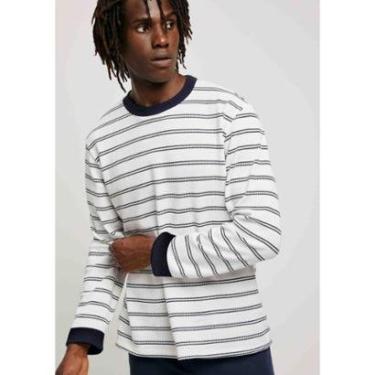 Imagem de Camiseta Hering Manga Longa Texturizada Fio Tinto Masculina-Masculino