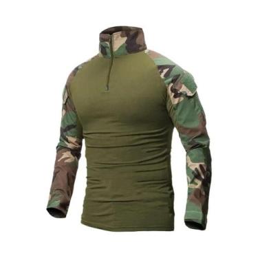 Imagem de Conjunto De Uniforme Tático Militar Camuflado Para Caça Ao Ar Livre, C